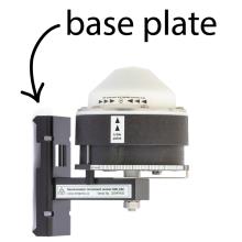 Increment sensor Dendrometer Base plate