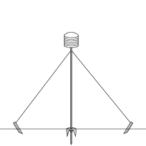 Supporting pin