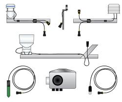 Modular station parts