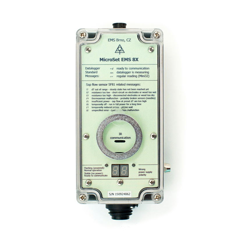 Sap flow system EMS81 with datalogger EMS Brno